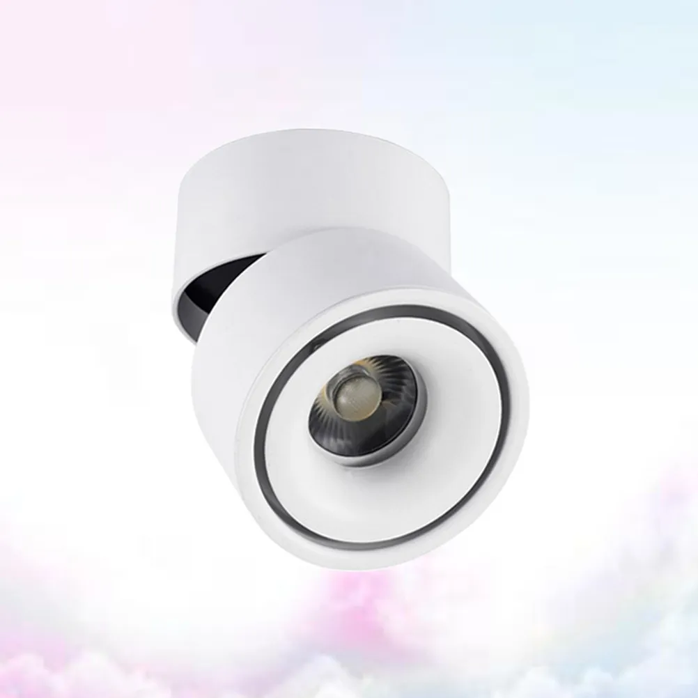 

Светодиодный точечный светильник 10 Вт 220 В, регулируемый, потолочный, накладной, алюминиевый, для магазинов, витрин, отелей, ресторанов