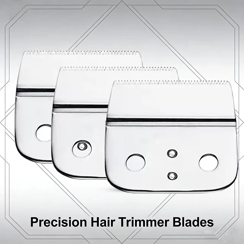 

3 комплекта профессиональных сменных лезвий, совместимых с триммером Andis Outliner II, триммером T Outliner, модель 04604