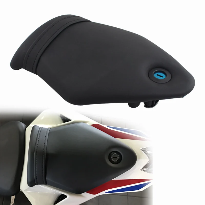 

Motorcycle Rear Pillion Cushion Comfortable Passenger Pad Replacement For BMW S1000RR S1000 RR 2009-17 Saddles Padded Seat Parts
