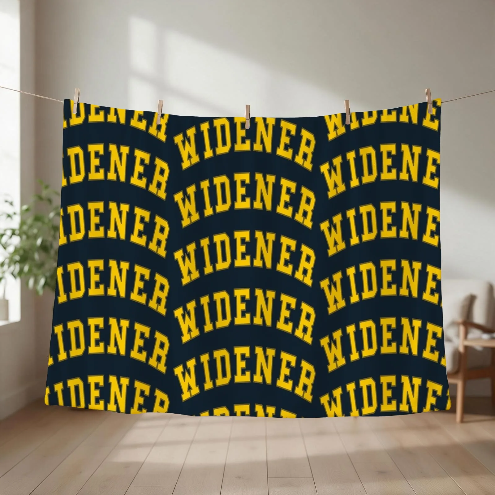 widener university Throw Blanket