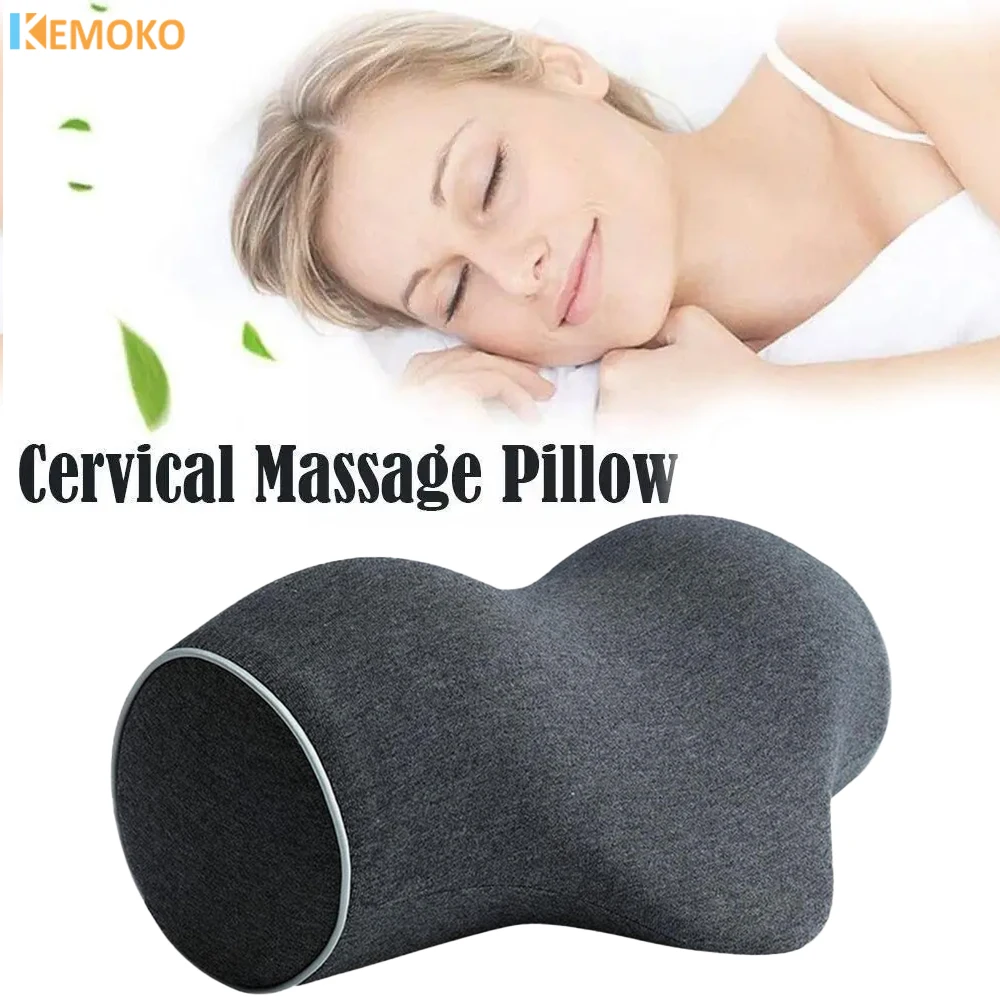 

Memory Foam Pillow Shaped Relaxing Cervical Slow Rebound Neck Pillow Pain Relief Sleeping Health Care Cervical Orthopedic Pillow