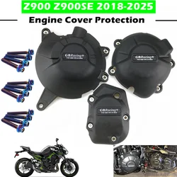 Motorcycles Engine Cover Protection Case GB Racing For KAWASAKI Z900 2017-2025 /Z900SE 2022-2025 GBRacing Engine Covers