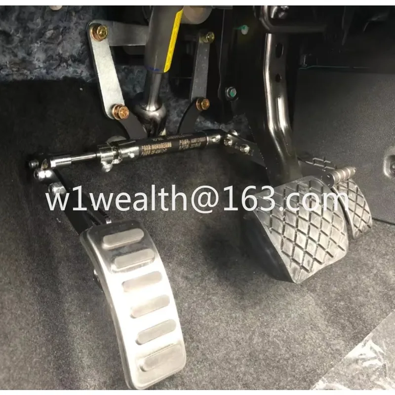 Portable Handicapped Driving Car Helps Flip Up Left Foot Throttle Pedal Conversion