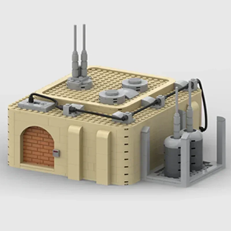 Star film Moc briques de construction première ligne cabine résidentielle modèle technologie blocs modulaires construction bricolage assemblage jouet cadeaux