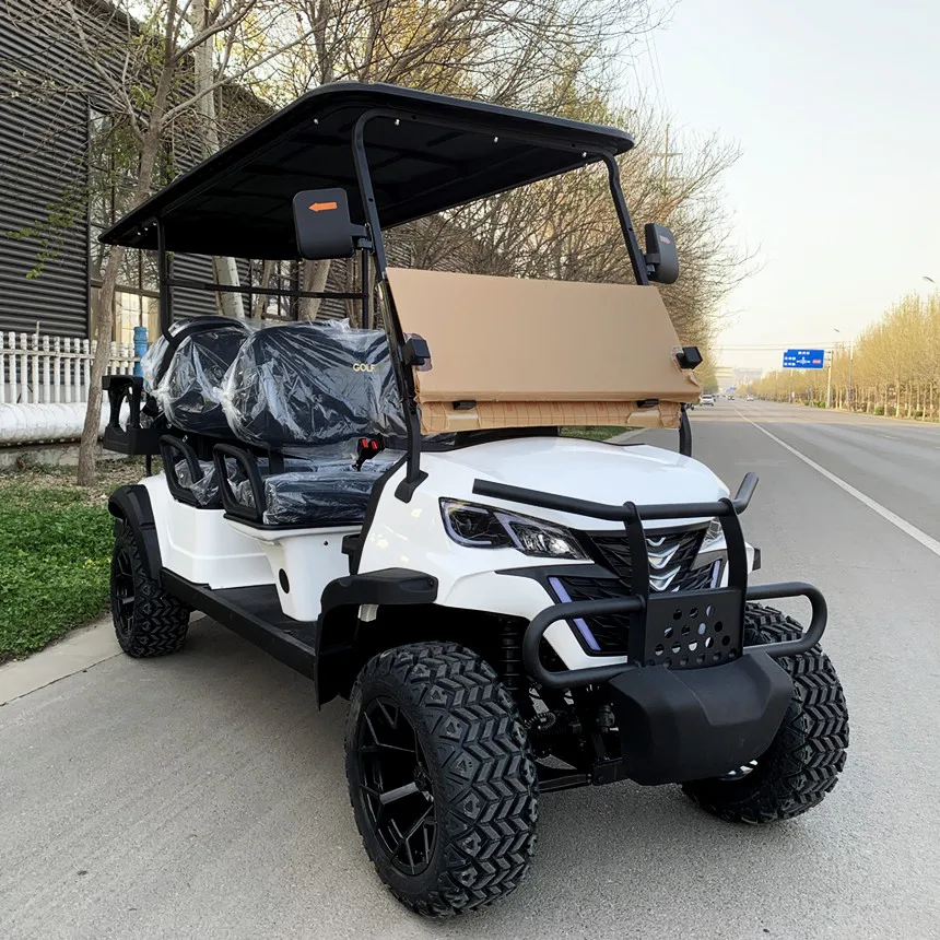 ew products launched Across the United States, high-power motor, off-road tires, long-life lithium battery, electric Golf cart