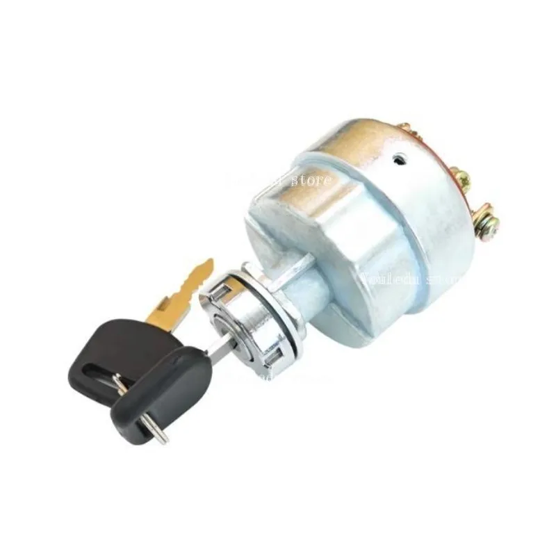 Forklift ignition switch JK406C is suitable for Hangcha electric lock forklift start key switch