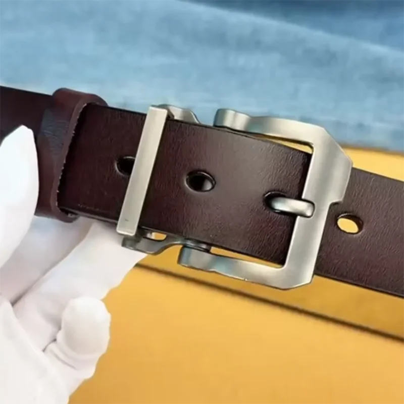 Neue große Größen 110-165cm Herren-Kunstledergürtel, verstellbarer Freizeit- und formeller Gürtel für Jeans und Hosen, perfekte Vatertagsgeschenke – Detail 5