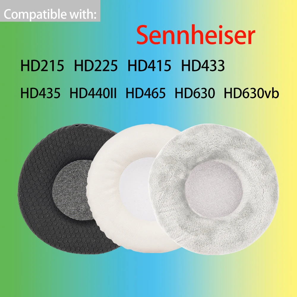 Oorkussen voor Sennheiser HD215 HD225 HD415 HD433 HD435 Hoofdtelefoon HD440II HD465 HD630 HD630vb Oorkussens Vervanging Headset Pad