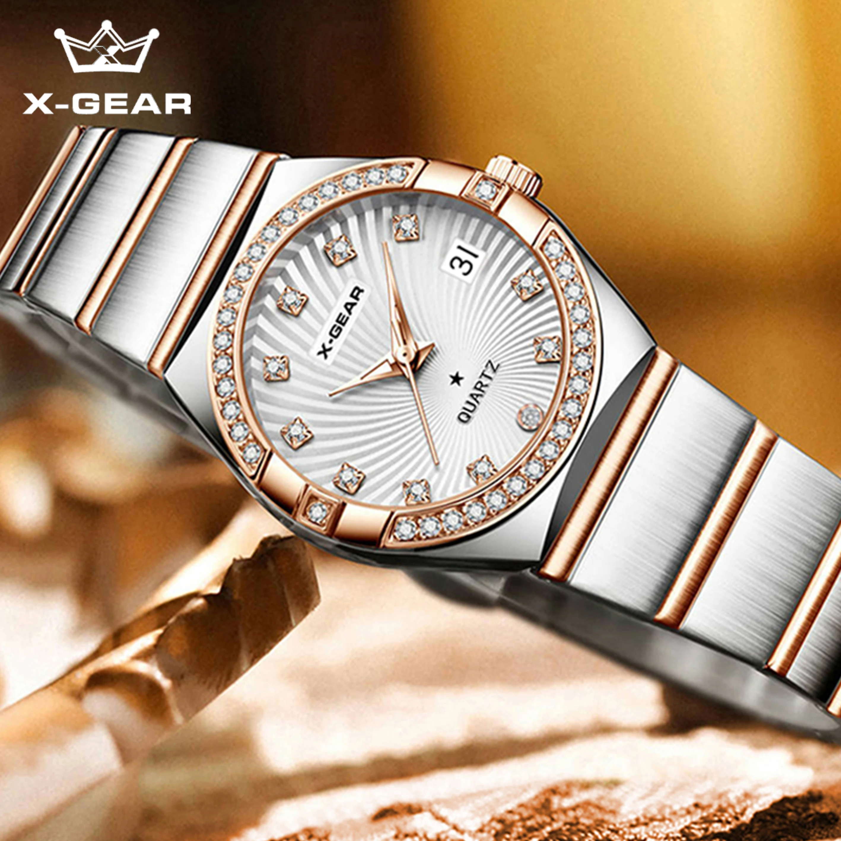 Luxury X I Watch - Luxury Women's Quartz Wristwatch Stainless Steel