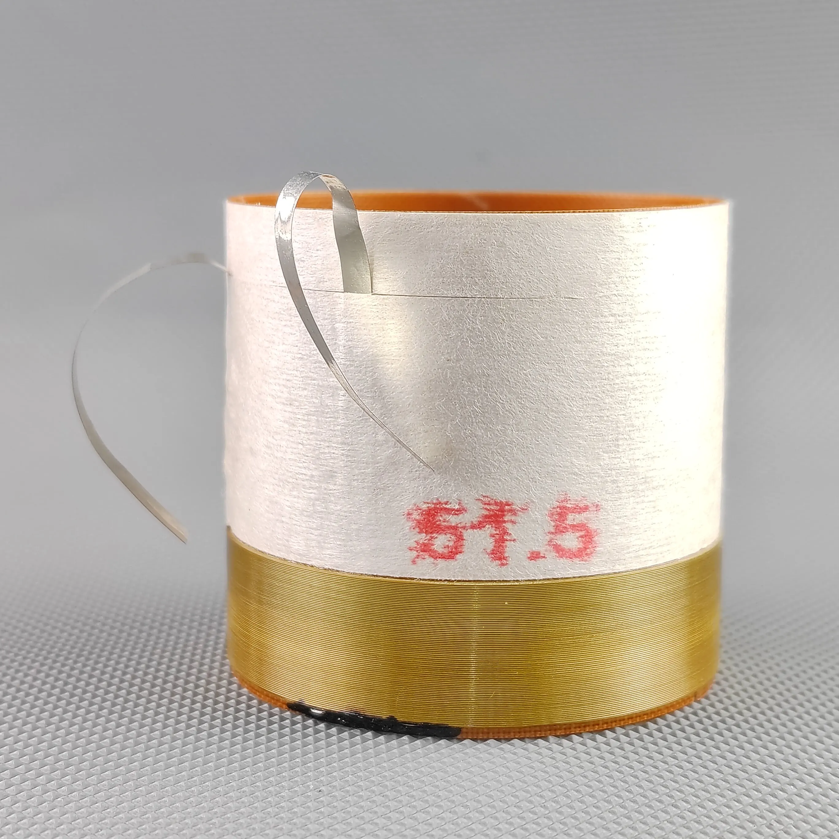 51.5mm optical fiber pure aluminum flat wire bass voice coil, high power, 51.5 cores, 50mm height, 8 ohms