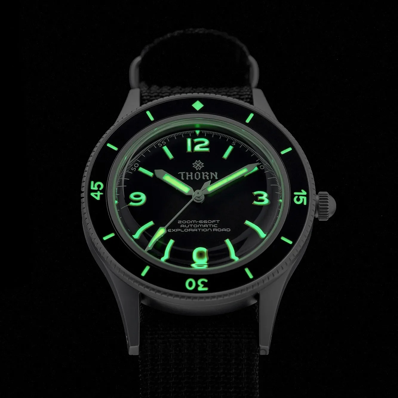 Xiliu Automatic Machinery NH35 Movement Men's Watch Retro Diving Watch