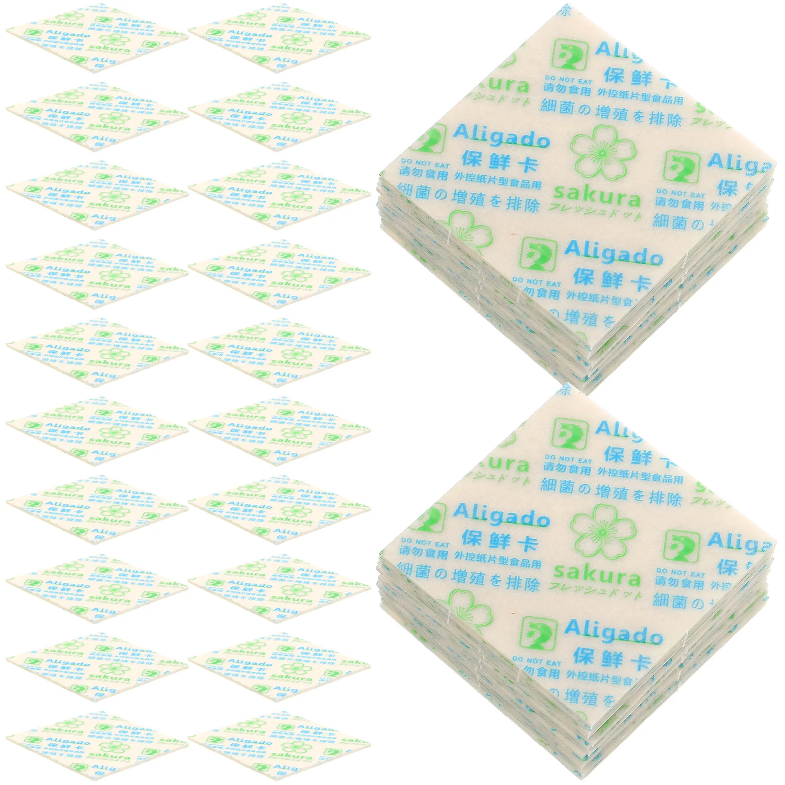 200 Pcs Mid-Autumn Egg Yolk Crisp Preservation Card Keep Fresh Cards Food Fresh-keeping Disposable Paper