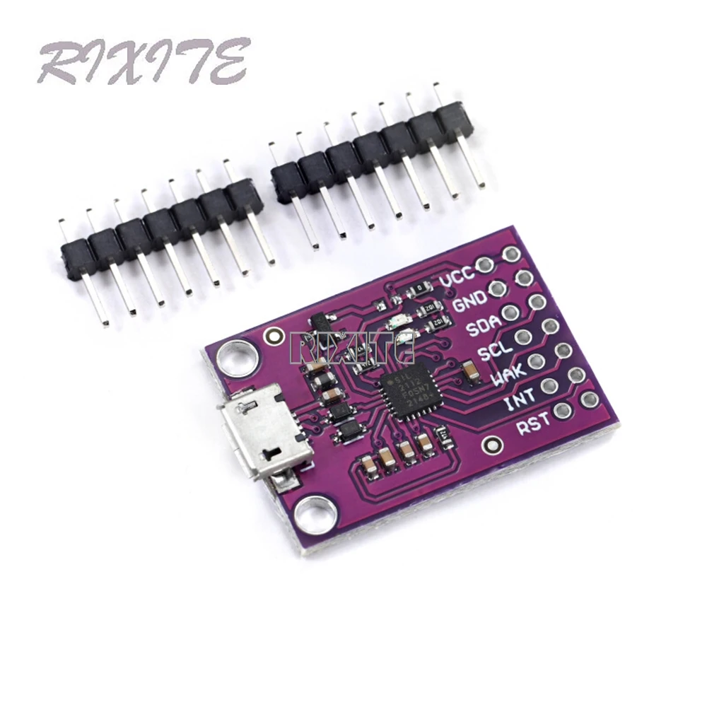 CP2112 Debug Board USB To SMBus I2C Communication Module 2.0 MicroUSB 2112 Evaluation Kit For CCS811 Sensor Module