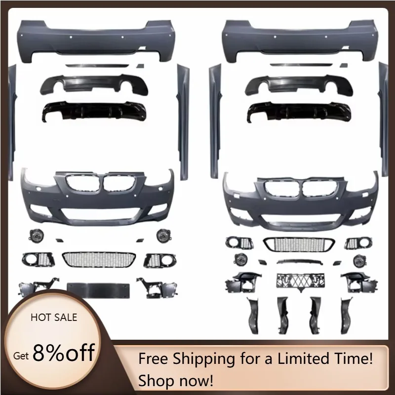 

2025 New Type High Quality E90 M3 M4 Style Body kits Hood Fender Front Rear Bumper Lip Body Kit for BMWS E90 E92 E93 2005-2012