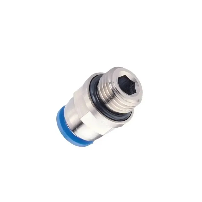 10PCS，G Thread Pneumatic Quick Connector Pc-G Through Multi-specification CDC Connector Pneumatic Components