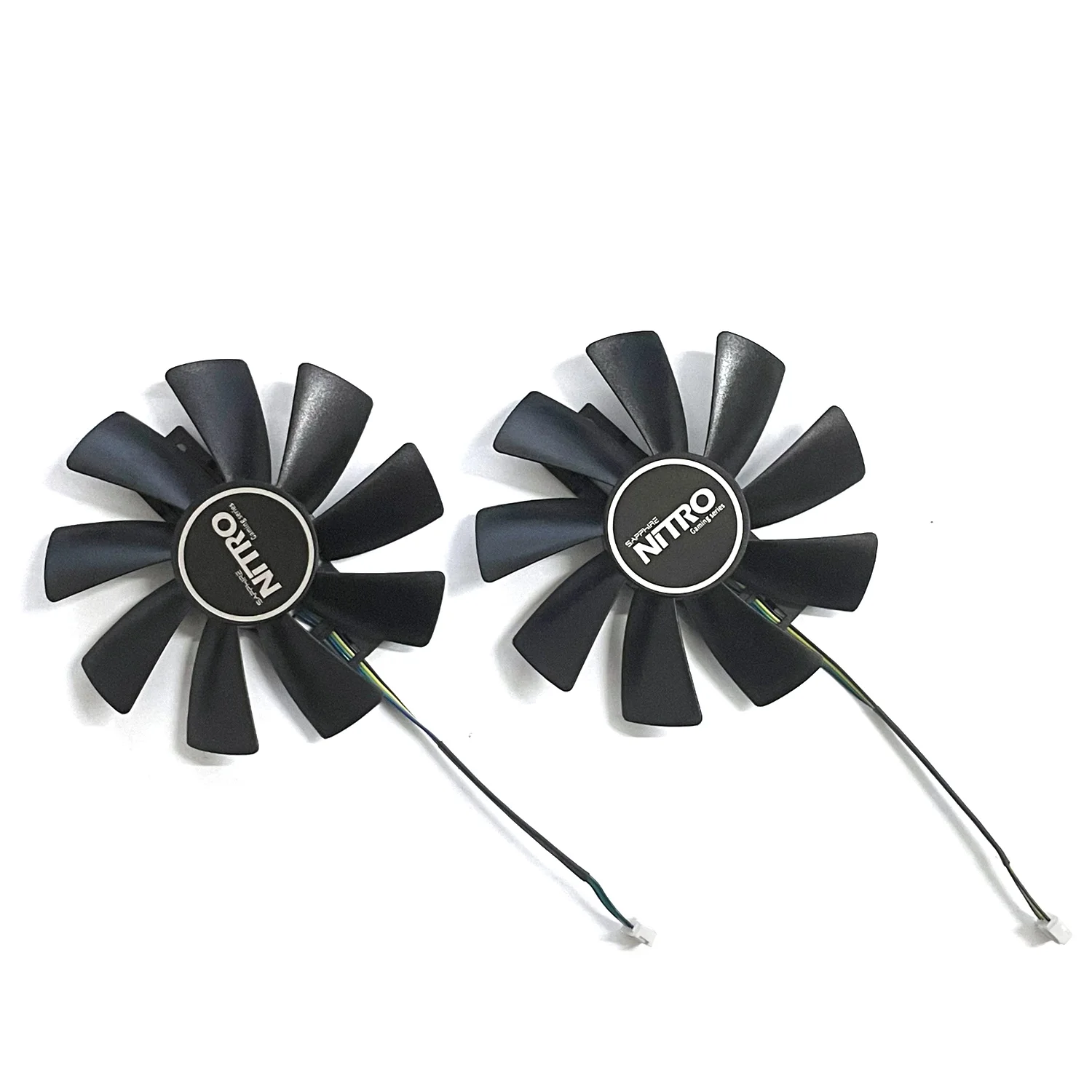 Ventilador de substituição de placa gráfica, GPU Cooler, Sapphire R9 380 380X, 2G 4G D5, GA8B2U, 4 pinos, DC 12V, 0.45A, R9 380X, 2pcs