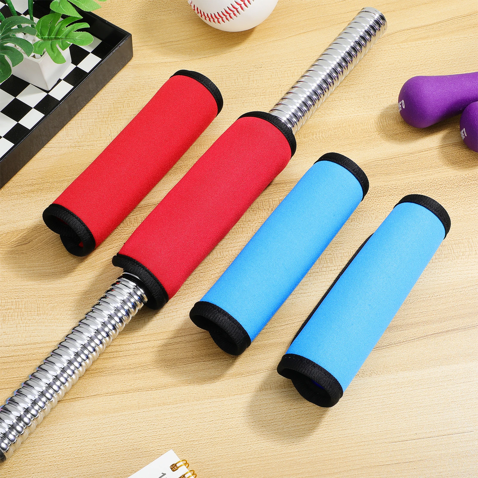 

4pcs Pull-Up Bar Cover Anti-Slip Grip Pad Removable Cushion For Doorway Horizontal Bars Durable Fitness Gym Accessories