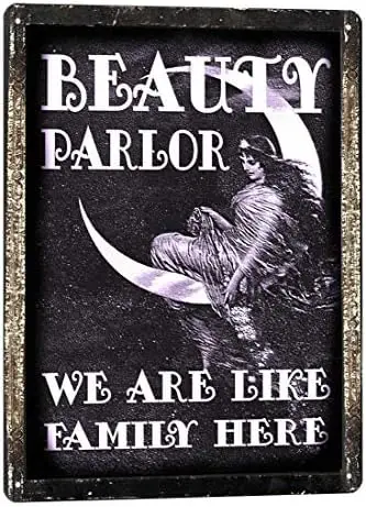 New Vintage Metal Tin Sign Beauty Shop Decor Manicure Metal Sign Nail Salon Hair Stylist Garage Home Kitchen Bar Pub Hotel  sign