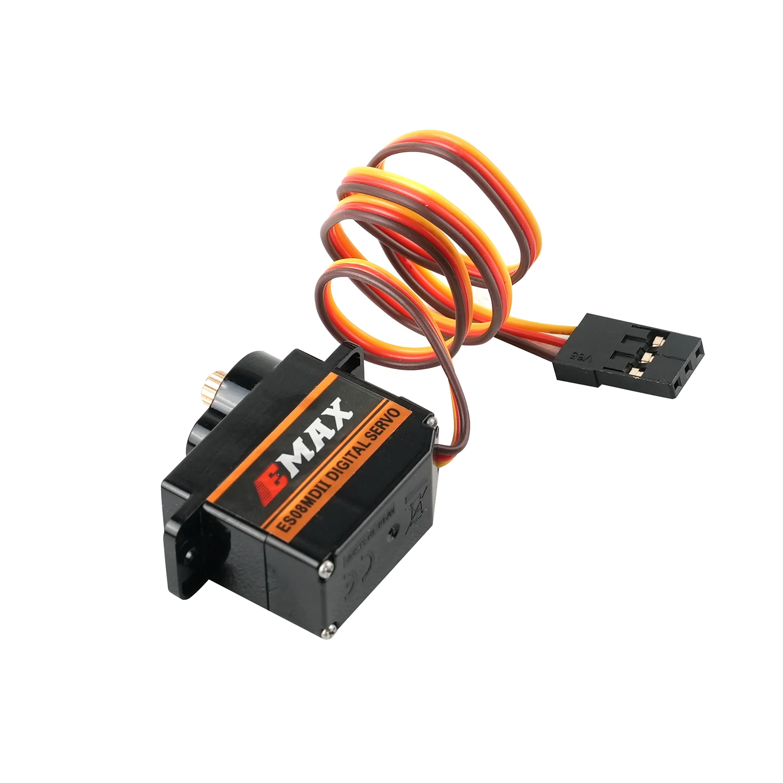 EMAX ES08MD II 12g mini digitale servo - Metal Gear hoog koppel (4,8-6V) voor RC auto/vliegtuig/robot en STEM speelgoed