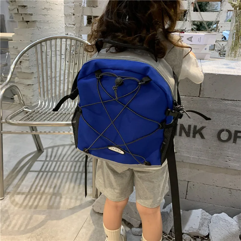 Kids Backpack Boys and Girls Korean Style Primary School Kindergarten Schoolbag New Fashionable Casual Simple Cool Bags Kids