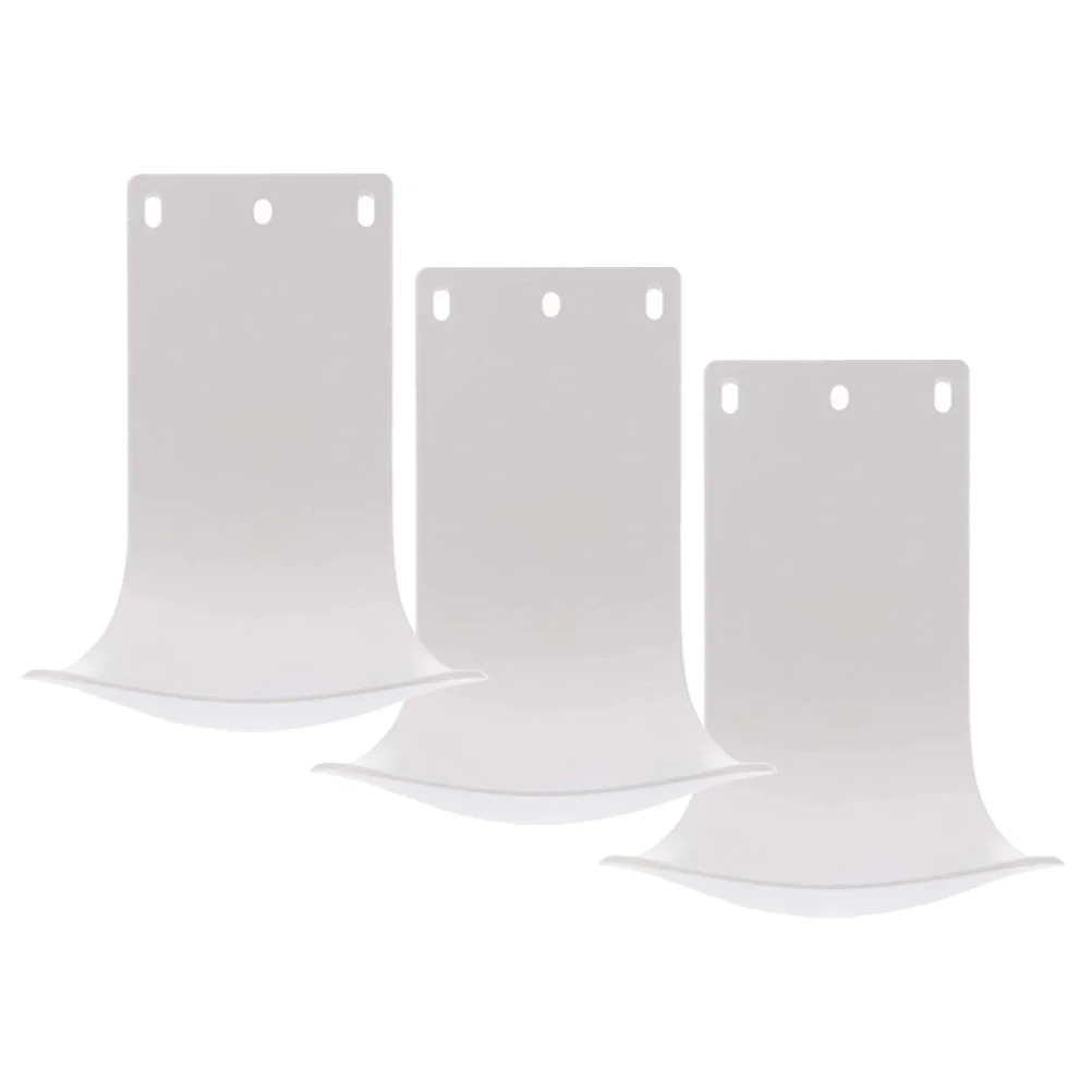 

3 Pcs Soap Dispenser Tray for Kitchen Wall Dish Laundry Catcher Cup Holder The Collector Stand Detergent Drip Mount