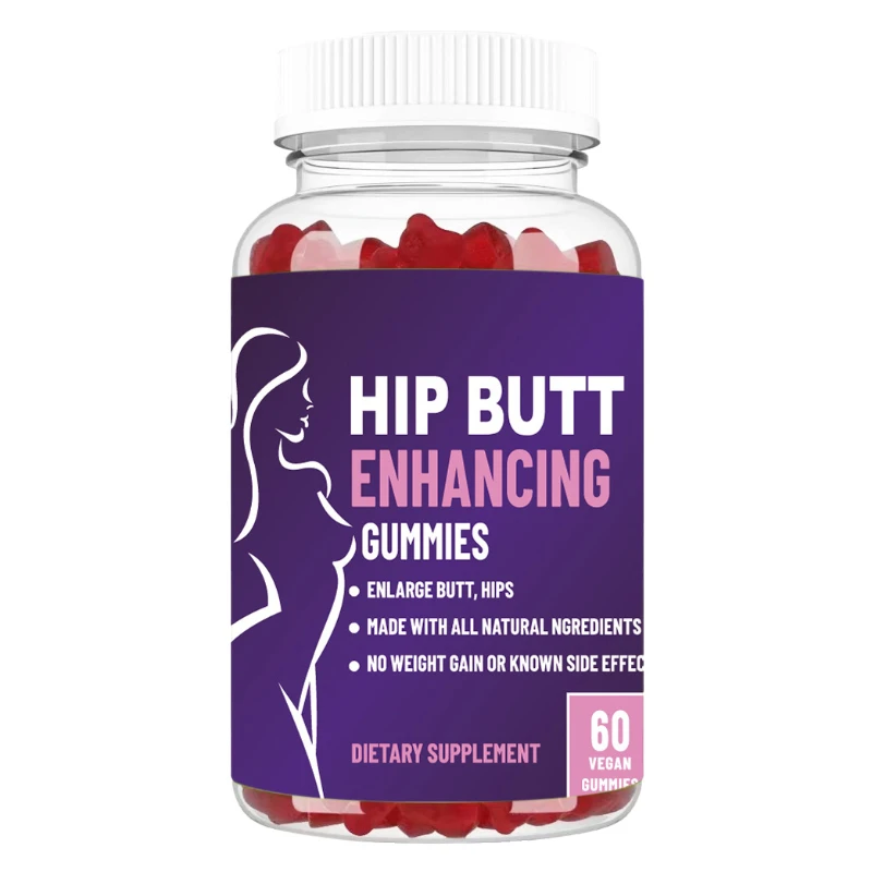 1 bottle of hip lifting gummy candy lifting hip line shaping hip curve muscle lifting enhanced dietary supplement