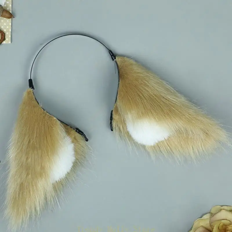 N5KB FURS FELS EAR BAIL CANTA COSPLAY PROGAMENTO CABELO HABELO DRES