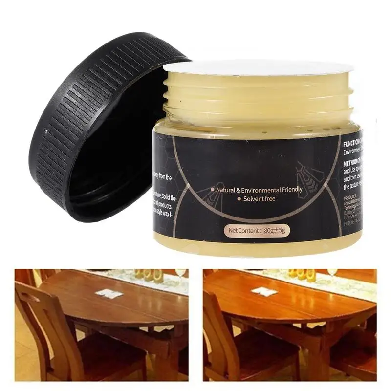 Wood Seasoning Beeswax Wear resistant Wood Cabinets Furniture Beeswax Furniture Care Supplies Beeswax For Tables Flooring Chairs