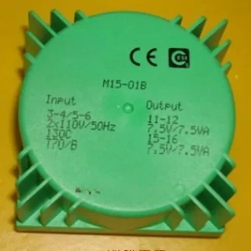 M15 Series 15W Toroidal Transformer 6-24V Multi-Tap Sealed for DIY Audio DAC Preamp Decoder ProjectGoods in stock
