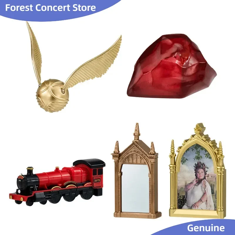 Bandai Gashapon Harry Potter: Serie La Piedra Filosofal - Adorno de Escena, Snitch Dorada, Miniatura Coleccionable, Juguete de Regalo