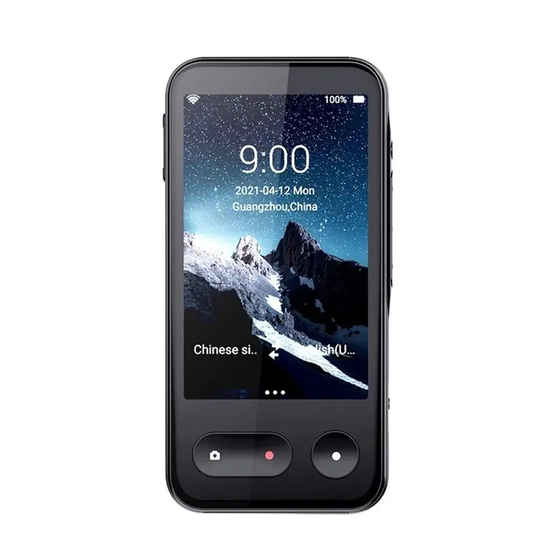 

ABZW T7 Smart Voice Translator 4G 138 Languages 4.0Inch Touch Screen Real Time Online Offline Translation AI Conversion