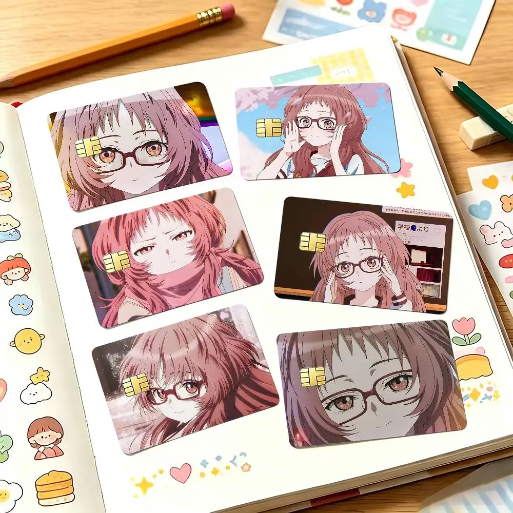 Ai Mie Anime Characters Art Print Credit Card Skin Waterproof PVC Bank Card Decal