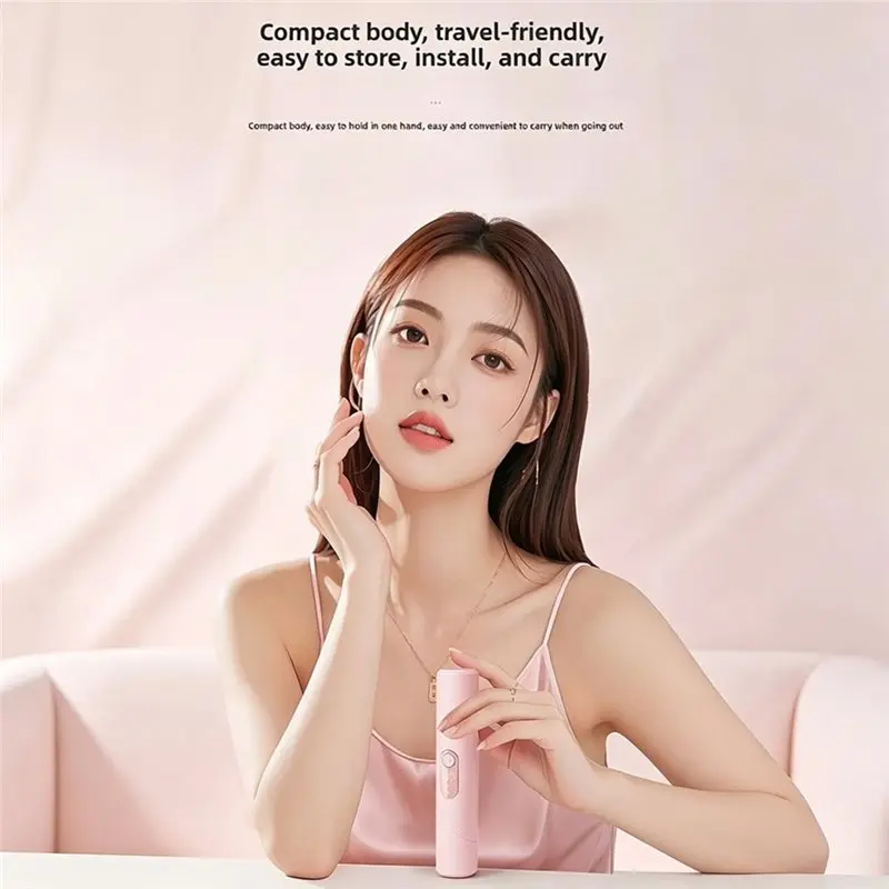 BAAO-Double Head Portable Electric Body Shaver LED Battery Display Painless Hair Removal Precision Trimmer A
