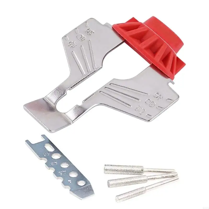 Electric Grinder Sharpening Polishing Attachment Set Chainsaw Chain Tool Drill Rotary Chainsaw Sharpening Accessories 
