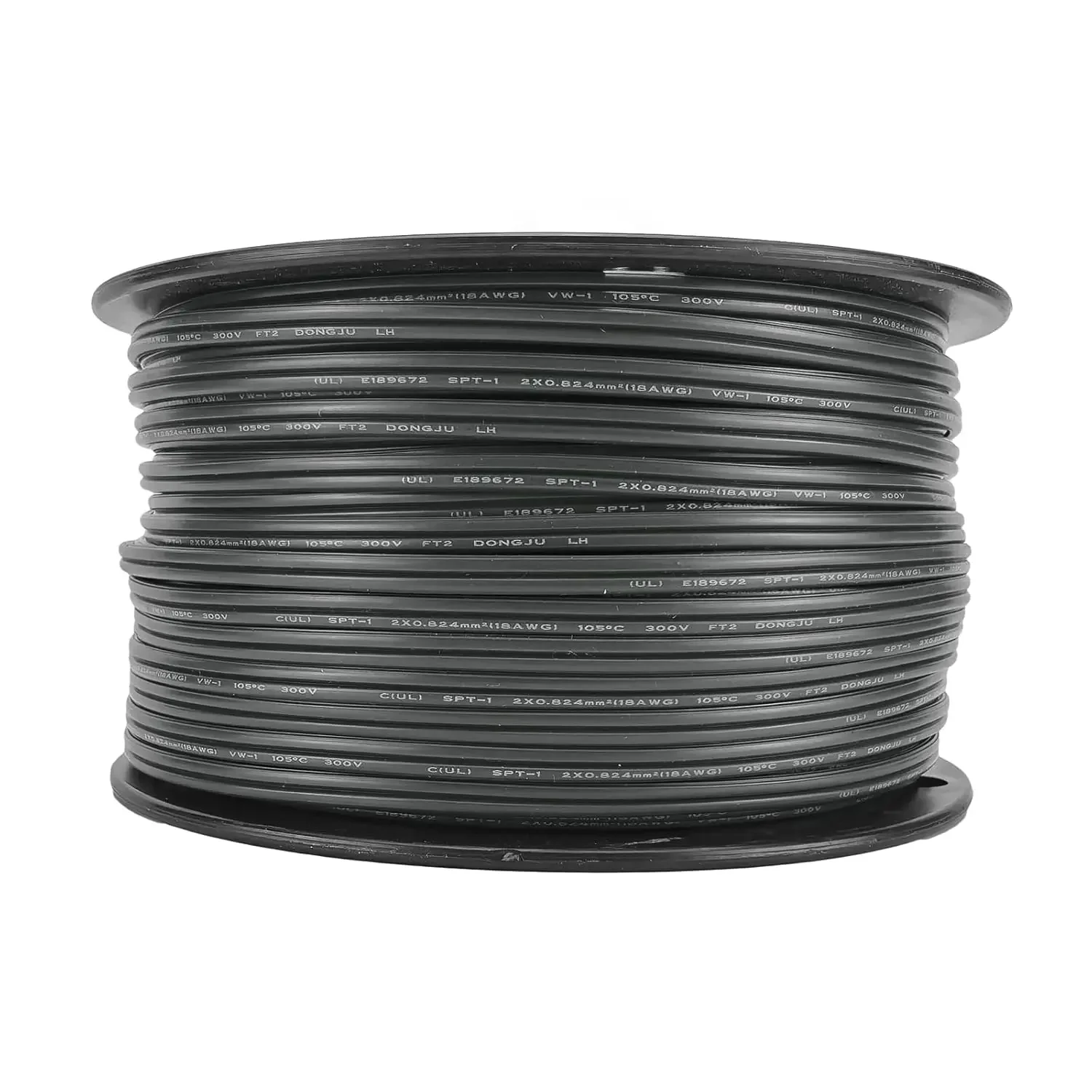 18/2 SPT-1 Gauge Electrical Wire UL Listed for Lighting Lamp Extension Cord Landscape Wire,18 AWG