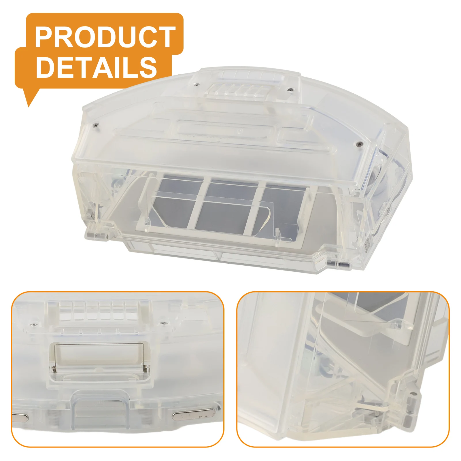 For Ultenic For T10 Water Tank 2in1 Dust Box For M8 Pro Plus Robot Vacuum Cleaner Parts Accessories Replacement Home Appliance