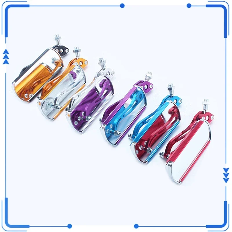 Motor Bicycle Mountain Bike Electric Bike Rearview Mirror Reflector Handle Safety Mirror Reversing Mirror Sturdy Easy To Install