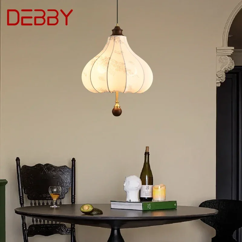 DEBBY-Nordic Lâmpada Pingente LED, Arte Moderna Criativa, Estudo, Villa, Hotel, Quarto, Lustre, Sala de Jantar, Retro