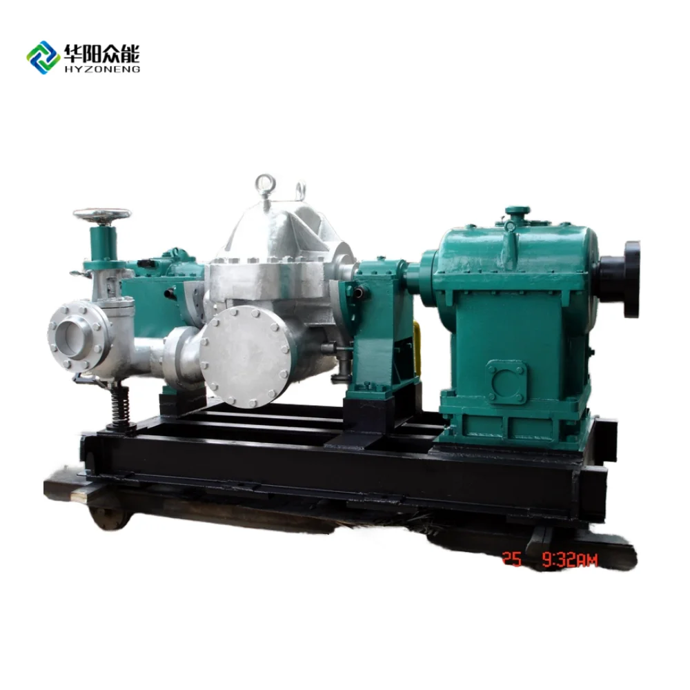 Mini Steam Generator 100 kw Steam Turbine for Independent Power Plants