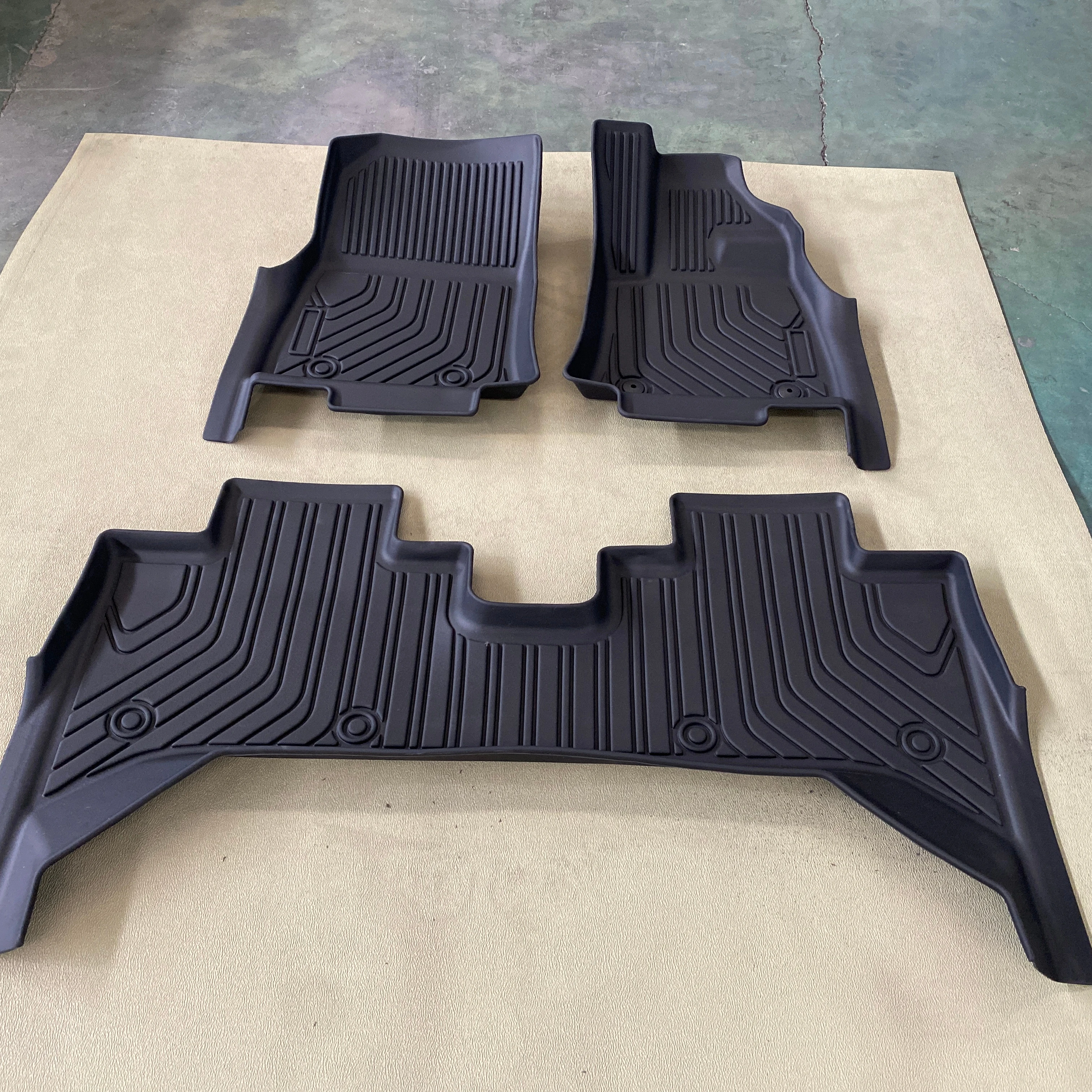 

3D Car Mats for BYD Shark Auto Internal Accessories Deep Dish Tray Type TPE Floor Mats Waterproof Carpets New Foot Liner for RHD