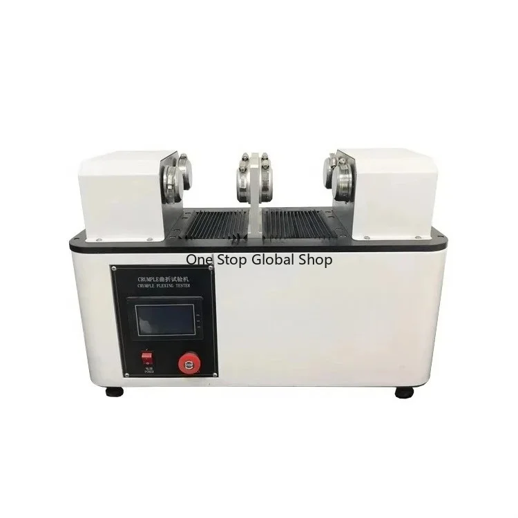 Touch Screen 7854 Fabric Flexibility Testing Machine Crumple Flex Tester