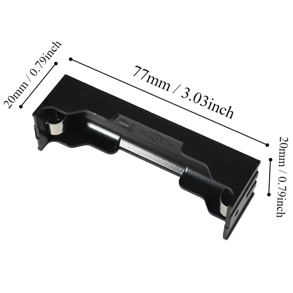 1/2pcs 18650 Battery Holder Box 1/2/3/4 slot DIY Battery Storage Case 1X 2X 3X 4X Batteries Container Hard Pin