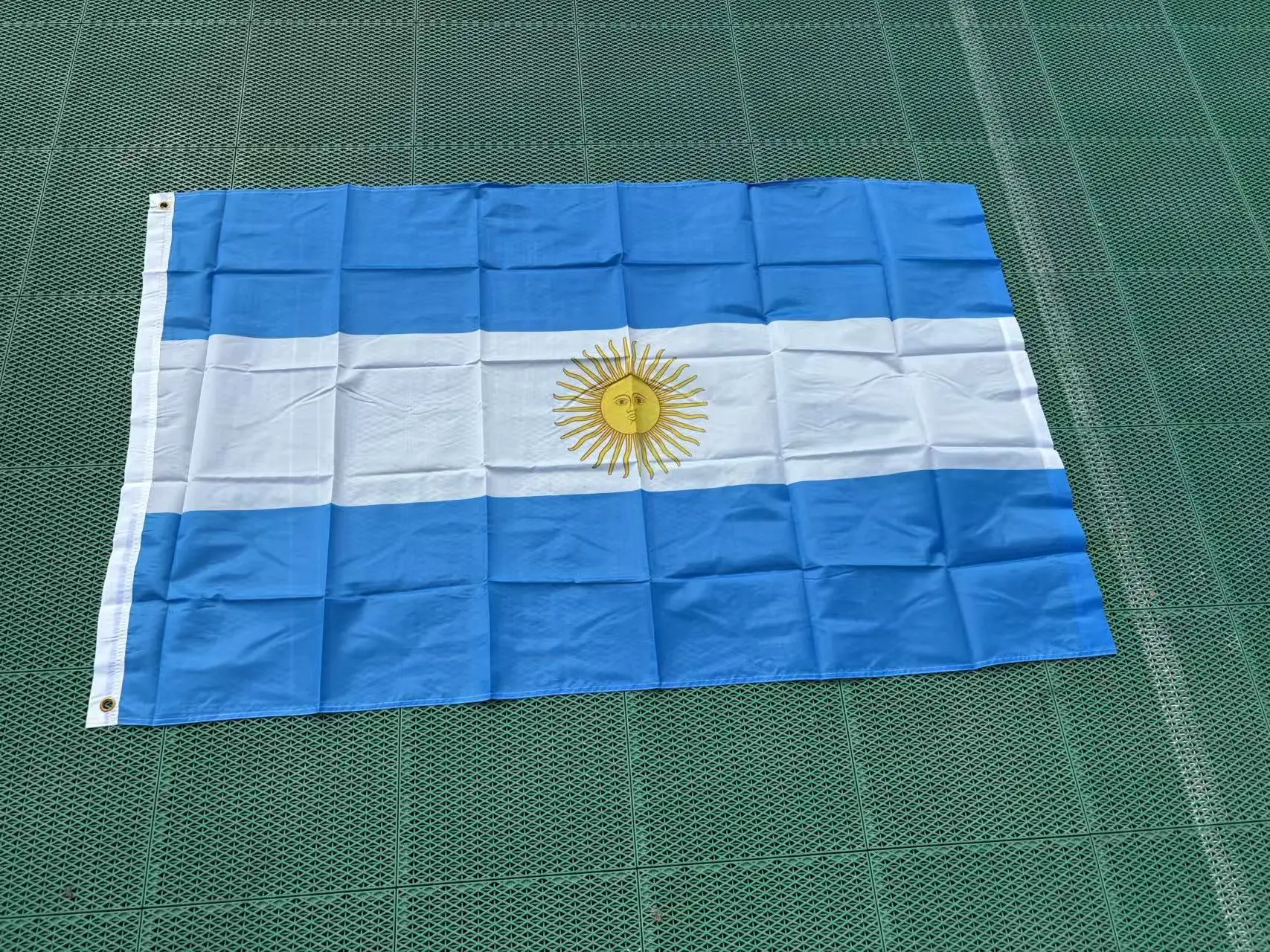 Argentina Hanging Flag 90×150cm Polyester Banner Weather Resistant For Sports Match Festival Home Outdoor Wall Decor