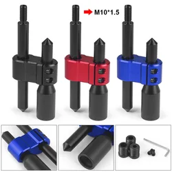 M10*1.5 Aluminum Car H Type Shift Knob Extension Adjustable Extender Gear Shifter With Three Adapters TT102604