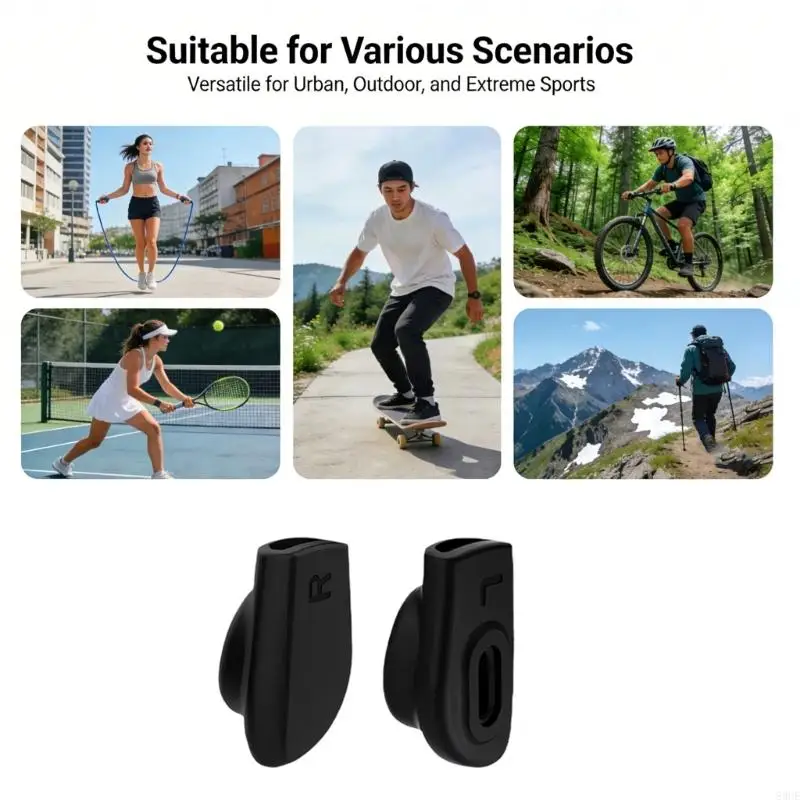 Not Slip Eyewear Retainers Comfortable Eyeglass Ear Tip for Daily Wear Comfort 83CE