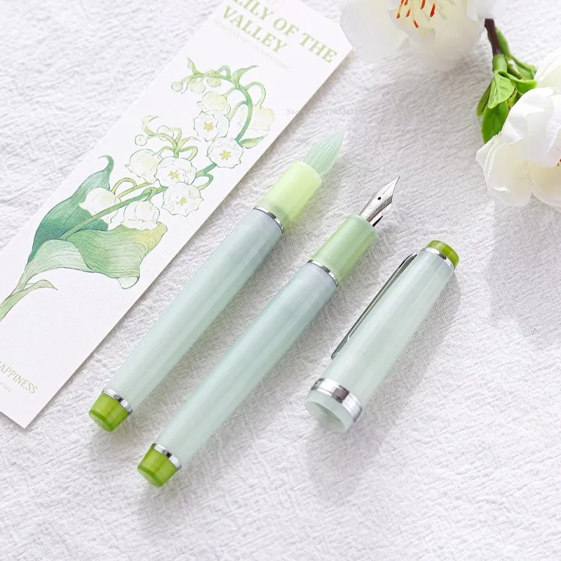 Jinhao 82 Pen Glass Dipping Pen Tip Set Student Practice 360 ° Writing Supplies Handbook Drawing High-value Starry Sky Pens