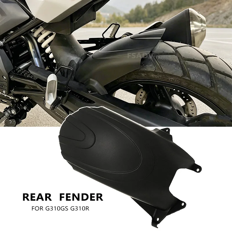 G310GS G310R Motorcycle Mudguard Rear Fender Mudflap Splash Cover Mudguard Rear Fender For BMW G 310GS G 310R G310 GS 2017-2023