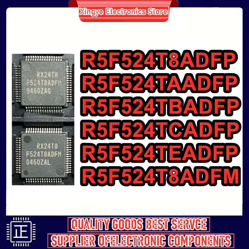 

R5F524T8ADFP R5F524TAADFP R5F524TBADFP R5F524TCADFP R5F524TEADFP R5F524T8ADFM QFP-100 Чип микроконтроллера В наличии
