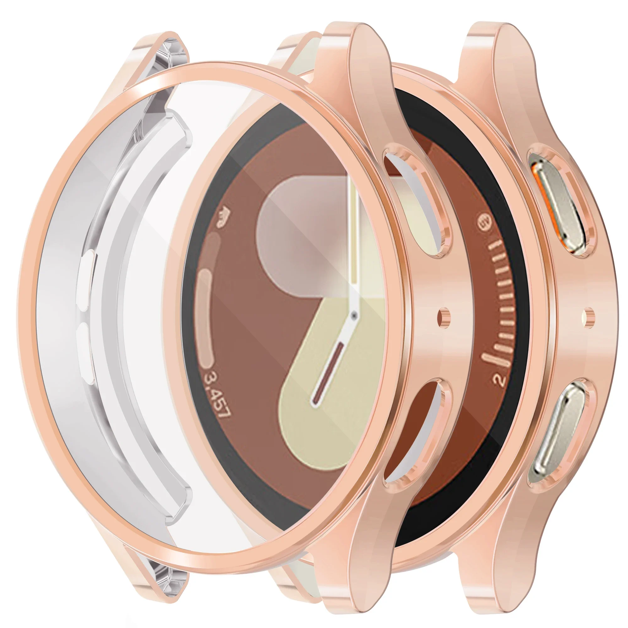 6 Colors TPU Case For Samsung Galaxy Watch 7 40mm 44mm Full Cover Screen Protector For Samsung Watch7 40mm/44mm Protective Case