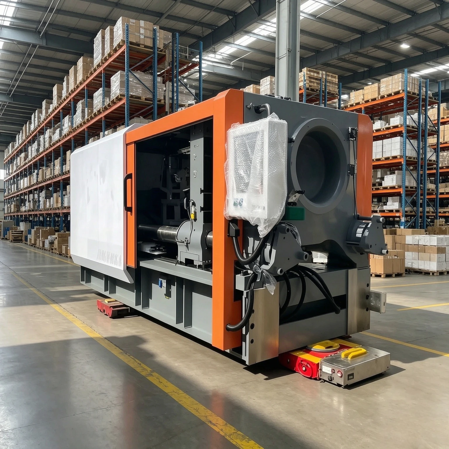 Warehouse Heavy Duty Electric Transfer Trolley Electric Powered Moving Skates Remote Control Industrial Load Transport Rollers